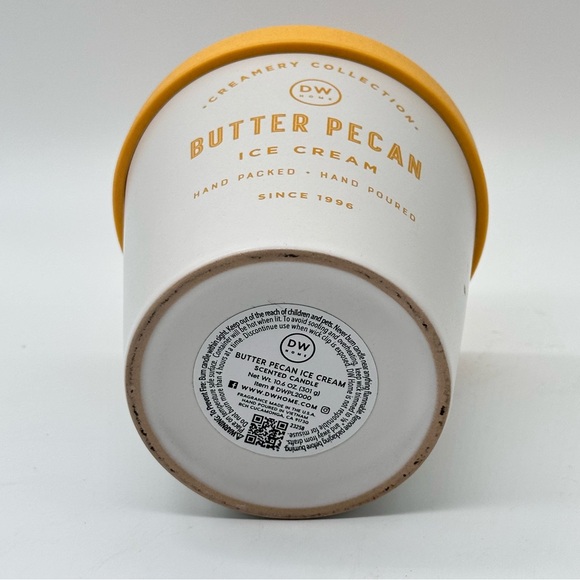 DW Home Creamery Collection Single Wick 10 oz. Candle (Butter Pecan) - Picture 5 of 5